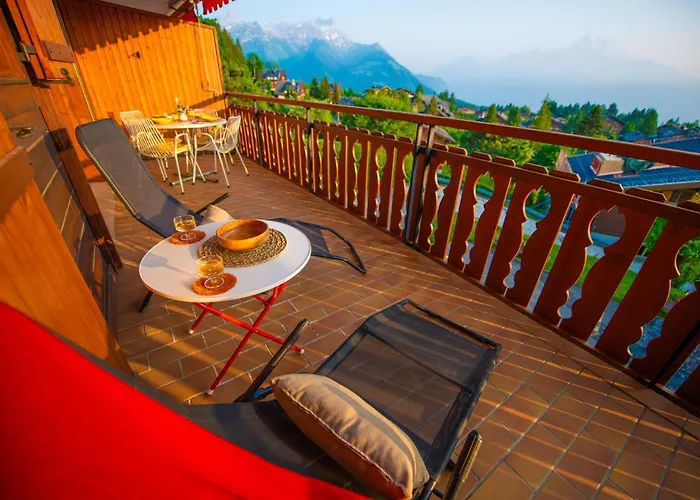 Mountain View Balcony Et Comfort *