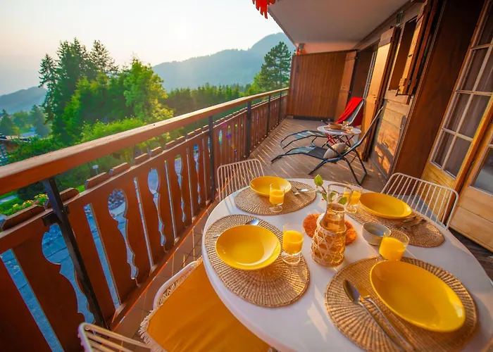 Mountain View Balcony Et Comfort * Ollon